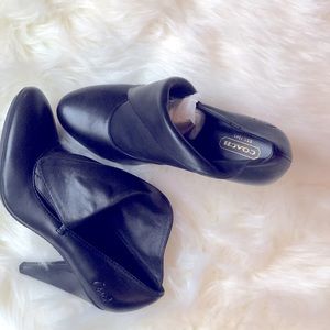 SOLD: Coach ankle booties